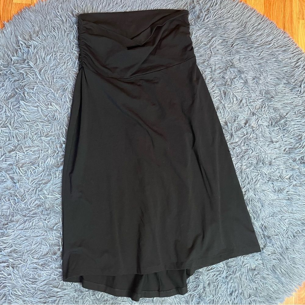 Eddie Bauer Black A-Line Skirt